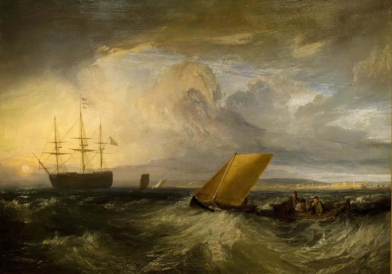 Renhed set fra Nore af Joseph Mallord William Turner