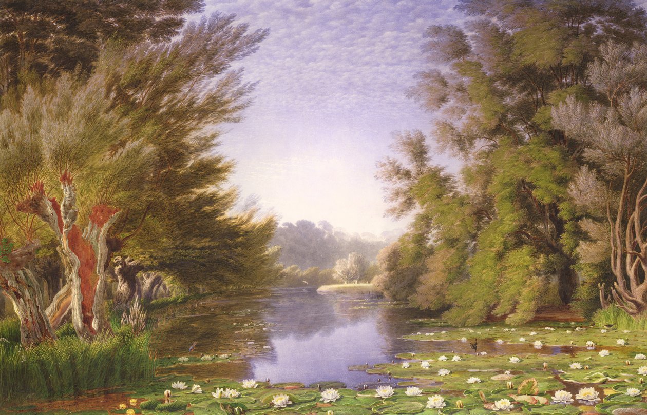 Åkander på Cherwell af Joseph Mallord William Turner