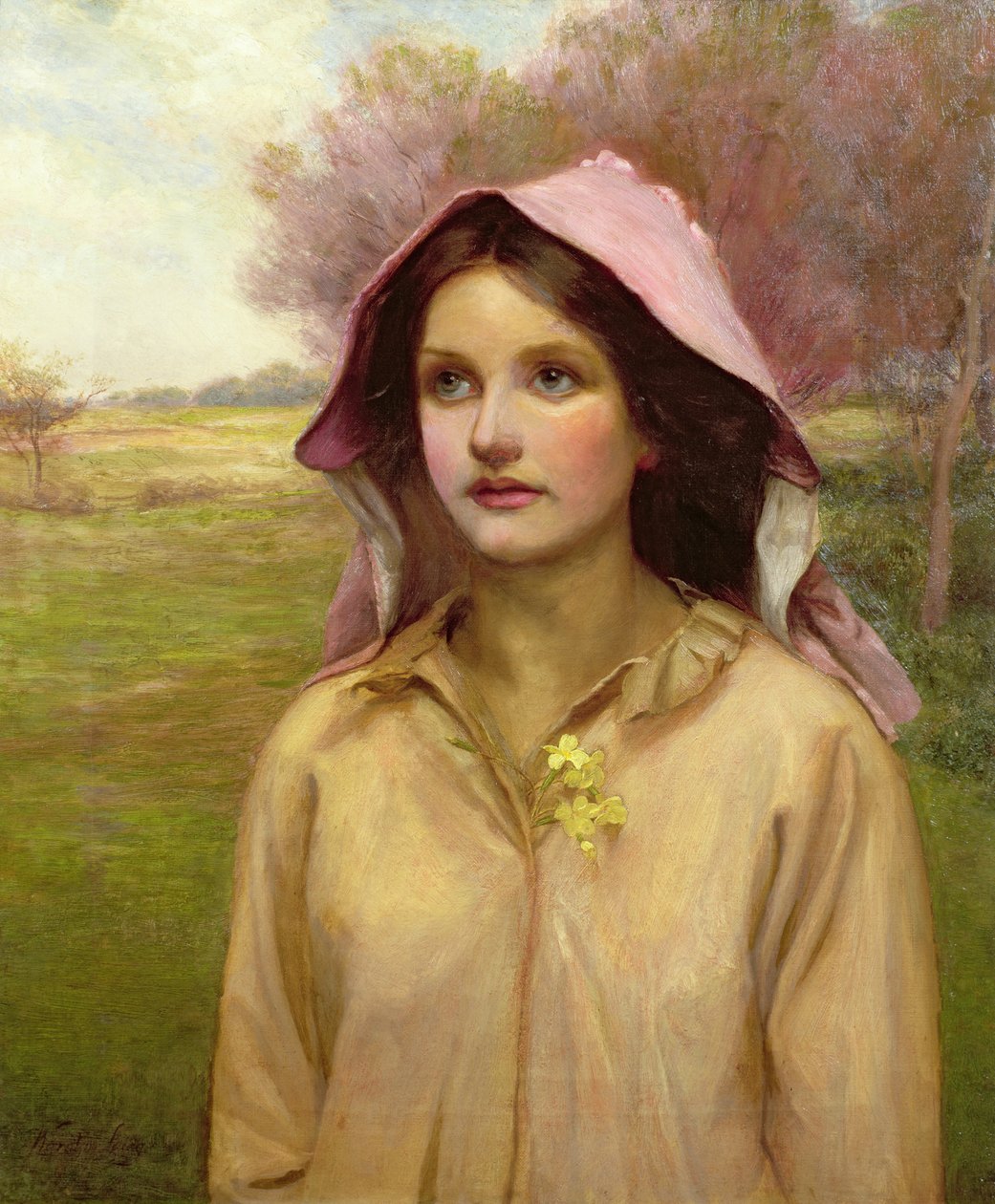 Primrosepigen af William Ward Laing