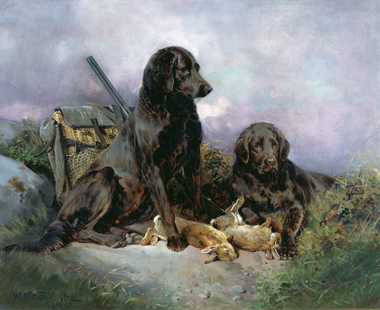 Efter skuddet, 1895 af William Woodhouse