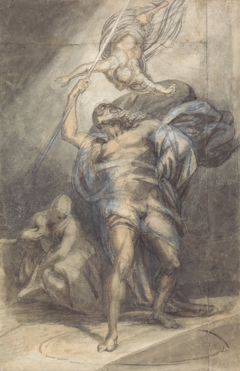 Prospero Summoning Ariel af William Young Ottley