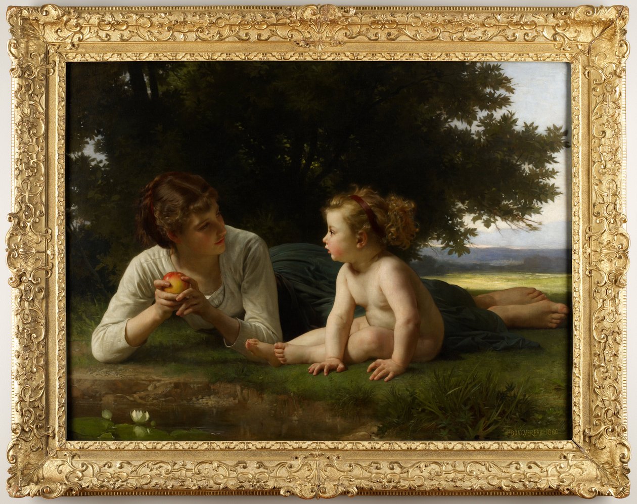 Fristelse af William-Adolphe Bouguereau