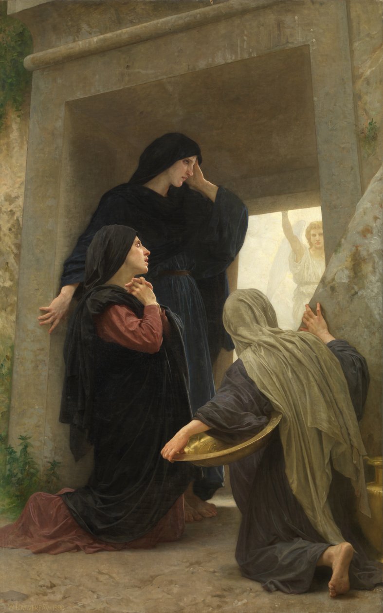 De hellige kvinder ved Kristi grav af William Adolphe Bouguereau