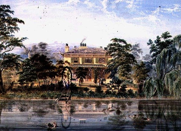 kinesisk villa af Joseph Mallord William Turner
