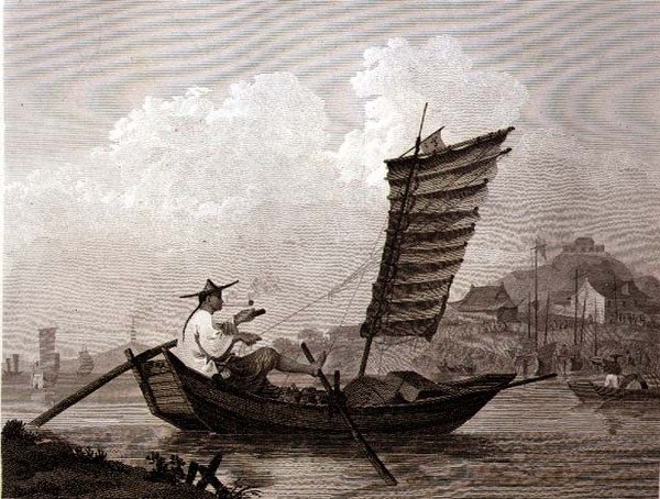 Økonomi af tid og arbejde eksemplificeret i en kinesisk vandmand, indgraveret af Thomas Medland (1755-1823) pub. af G. Nicol af William (after) Alexander