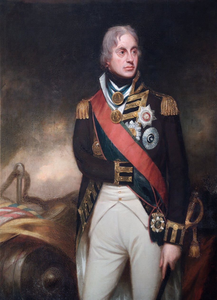 Horatio, Viscount Nelson, ca. 1806 (olie på lærred) af William (after) Beechey