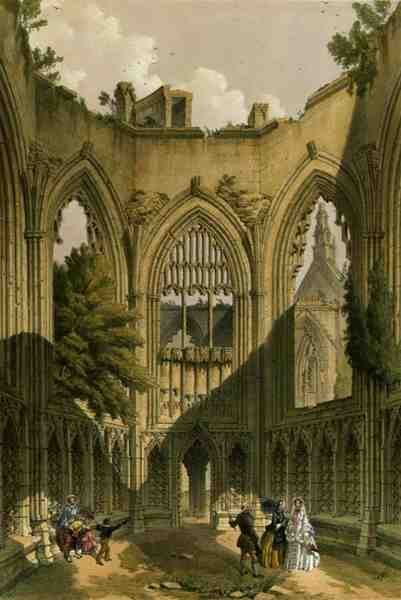 Howden Abbey, Chapter House, fra 