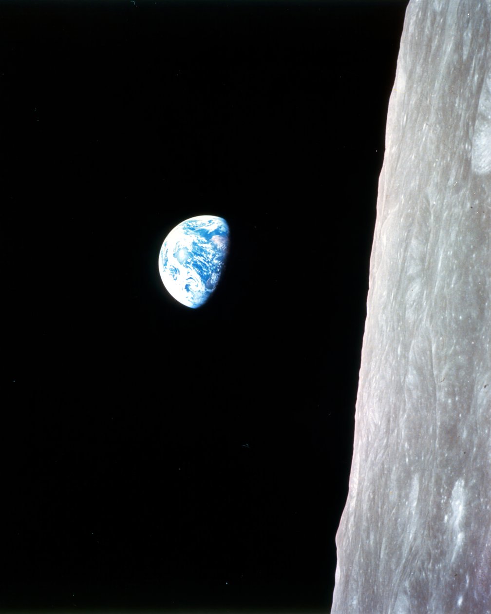 Earthrise - Apollo 8, 24. december 1968. af William A Anders