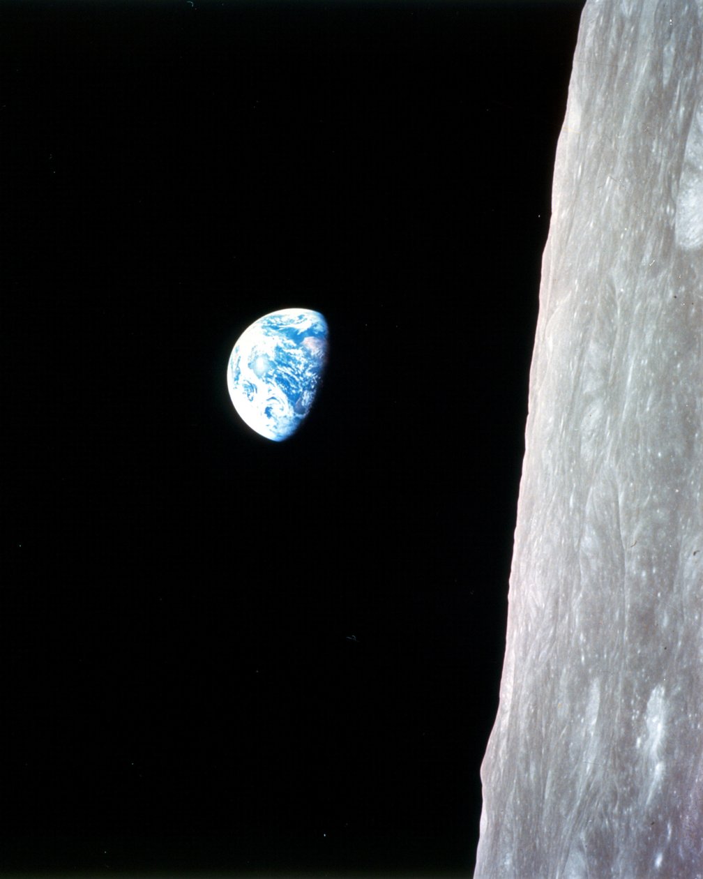 Earthrise - Apollo 8, 24. december 1968. af William A Anders