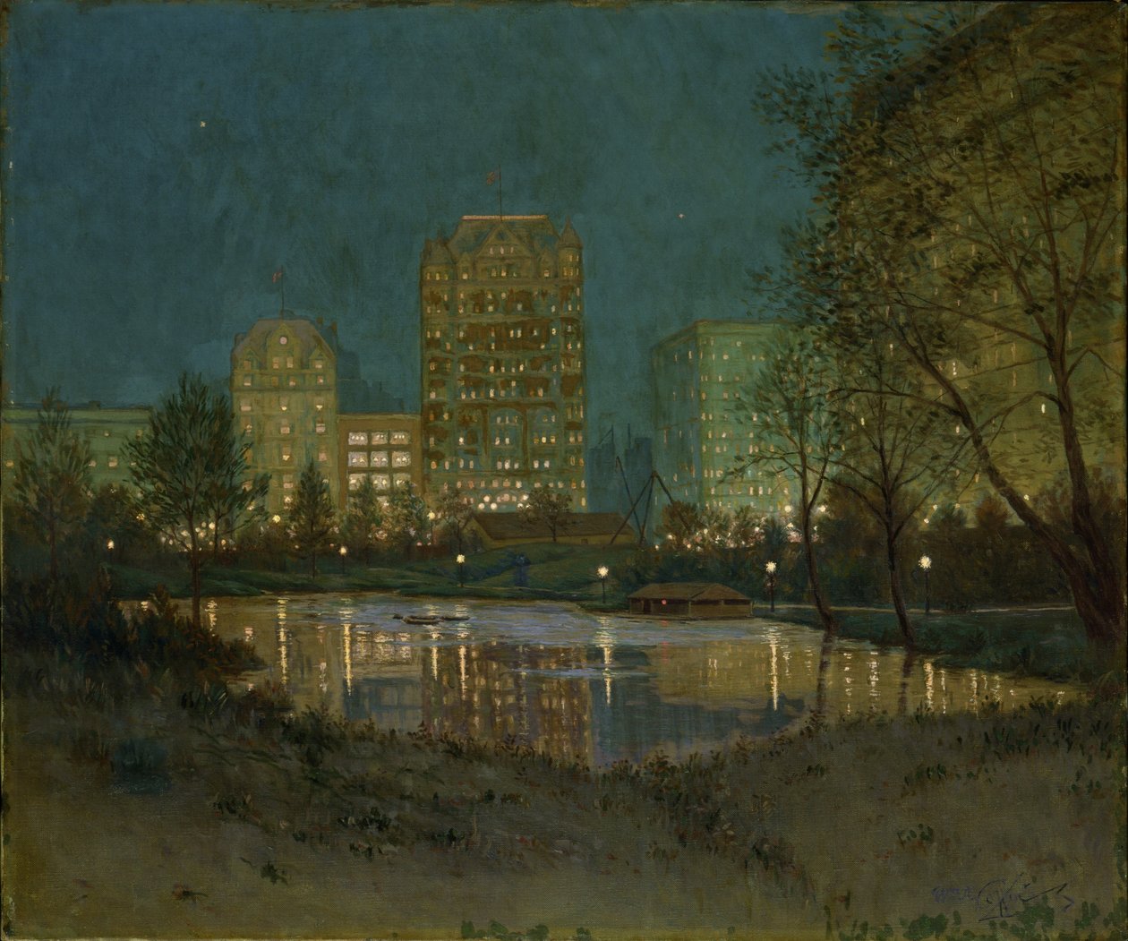 Central Park og Plaza af William A. Coffin