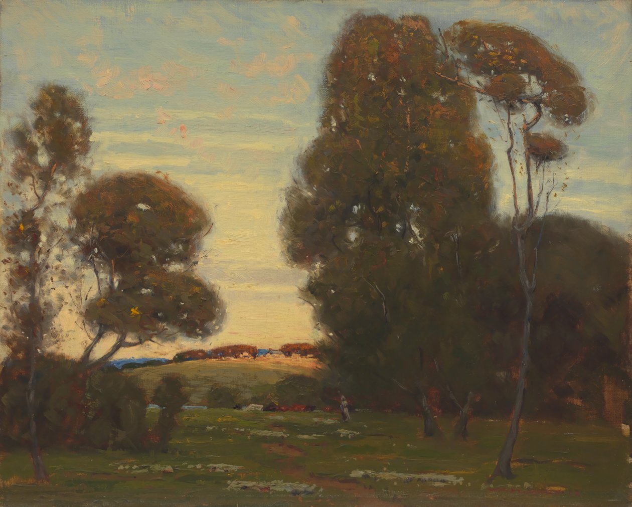 Uden titel fransk landskab, 1905. af William A. Harper