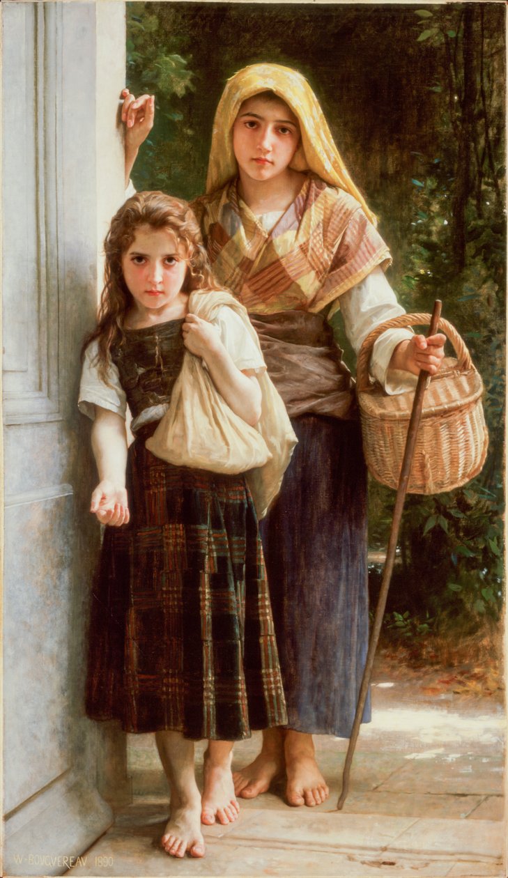 De små tiggere af William Adolphe Bouguereau