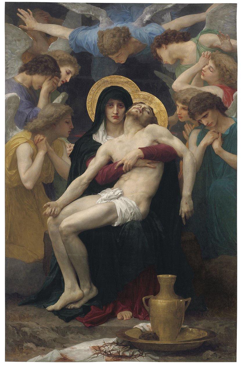 Pieta, 1876 af William Adolphe Bouguereau