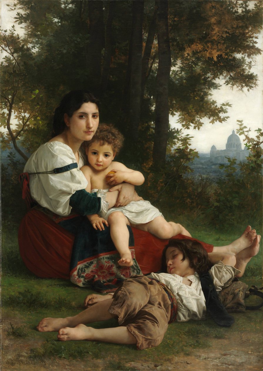 Hvile af William Adolphe Bouguereau