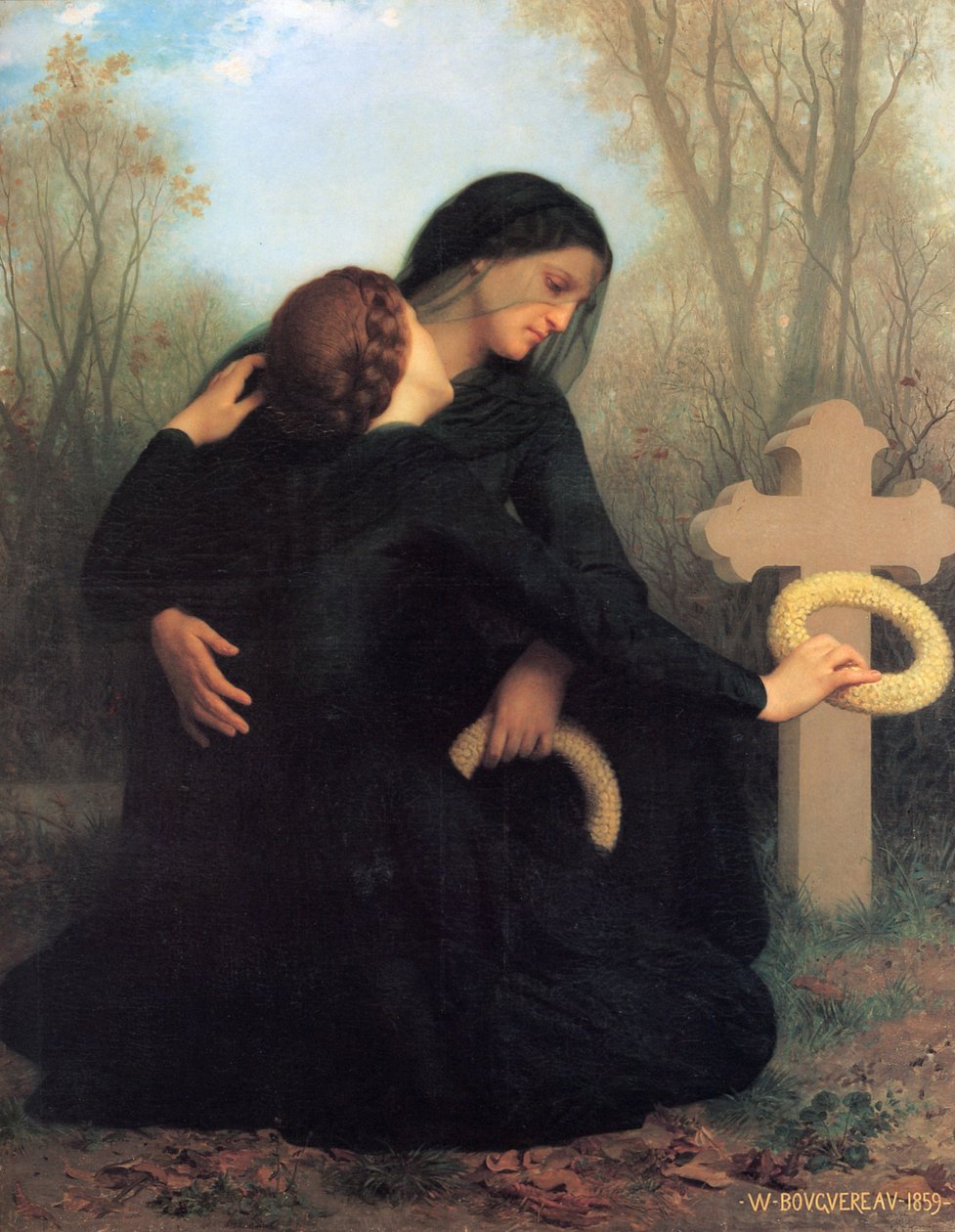 De dødes dag af William Adolphe Bouguereau