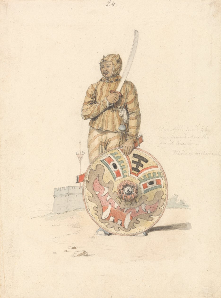 En kinesisk kriger af William Alexander