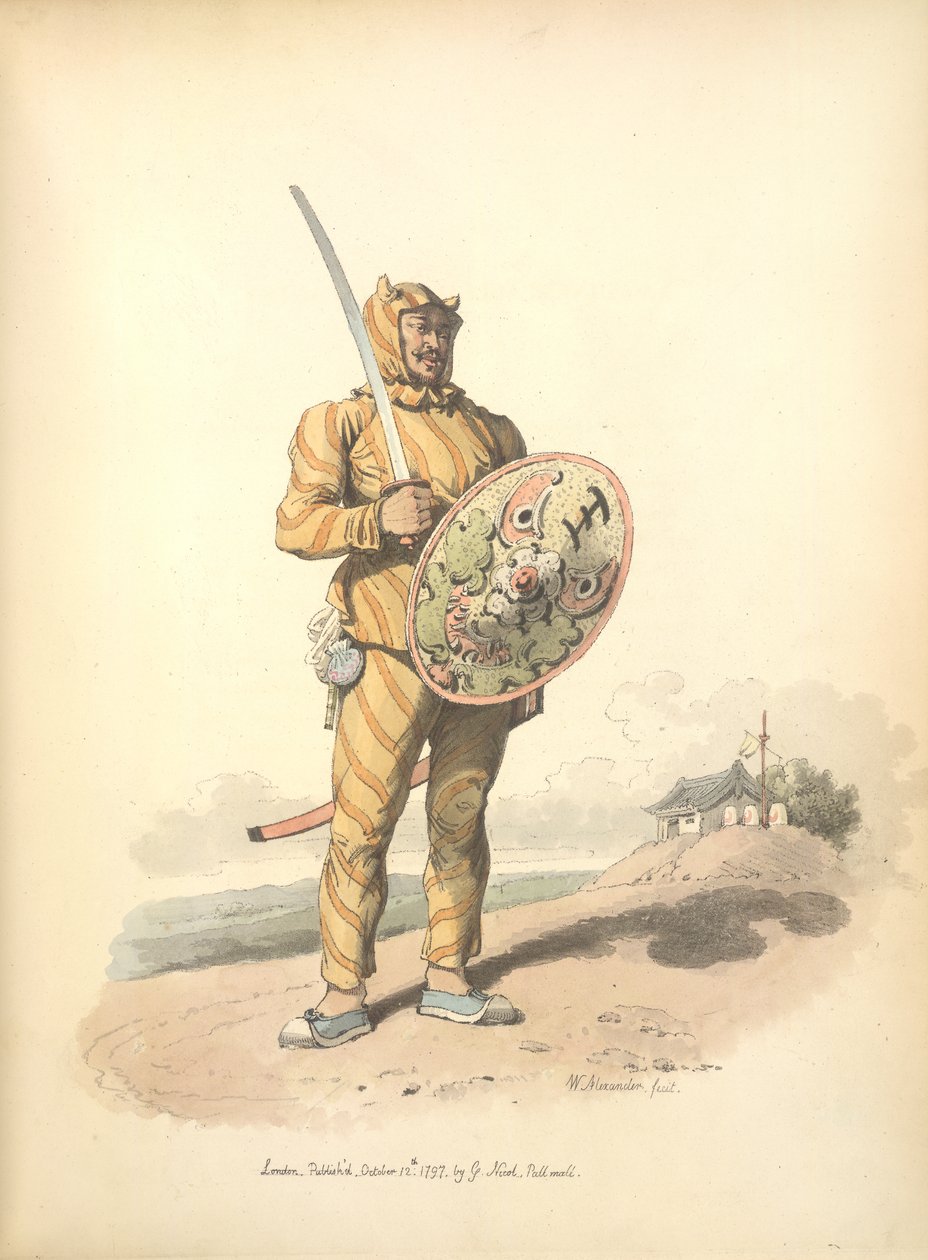 kinesisk infanteri af William Alexander