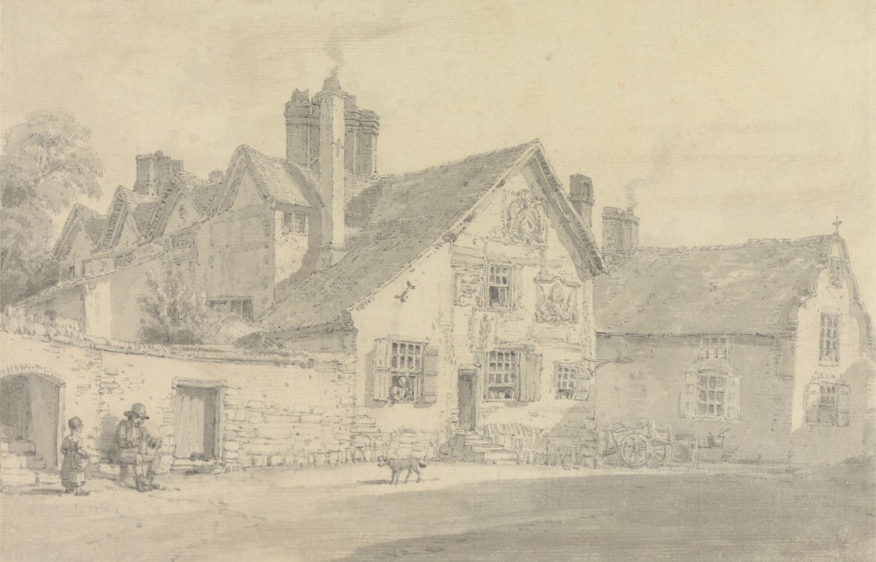 Kentish Street Scene af William Alexander