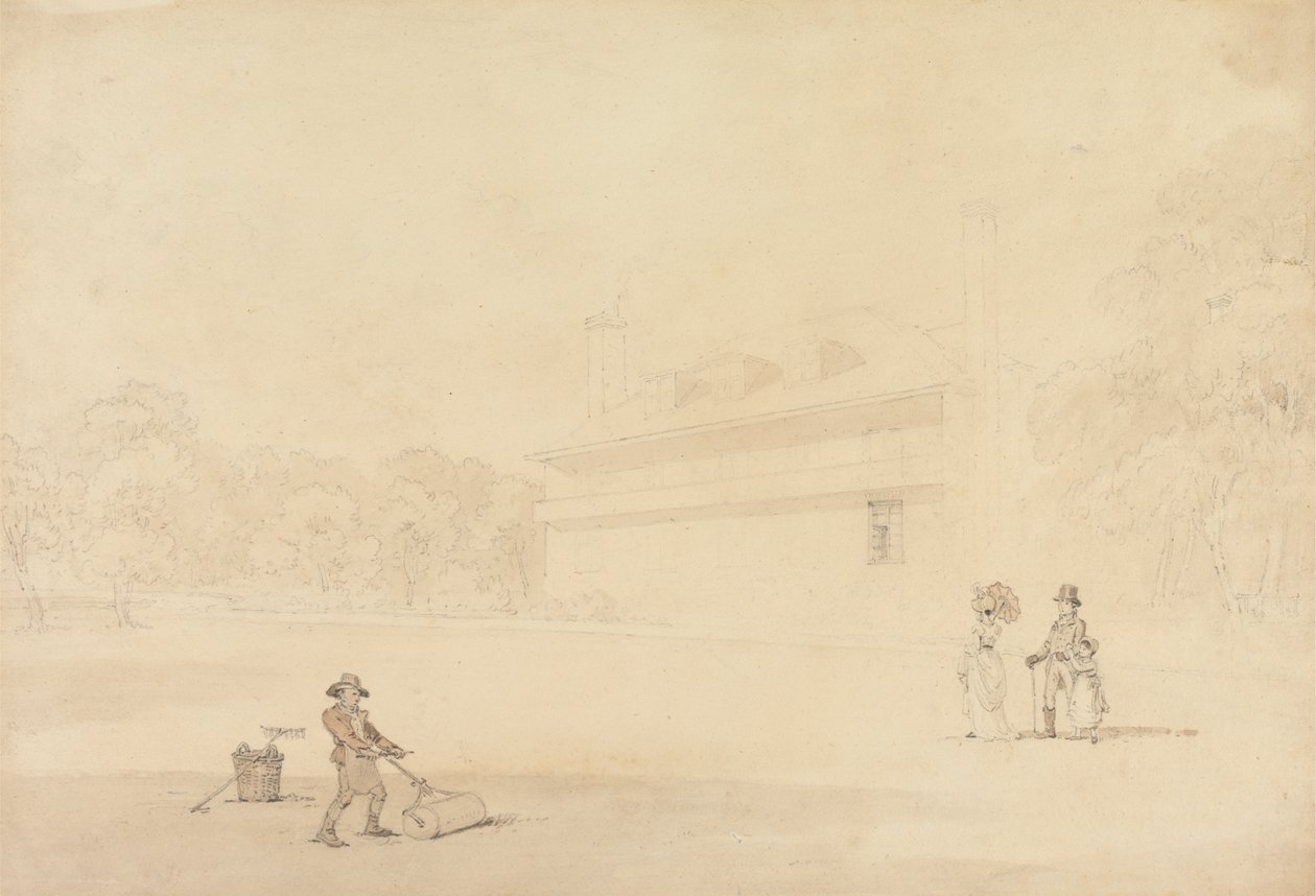 Lady Macartneys villa i Chiswick af William Alexander