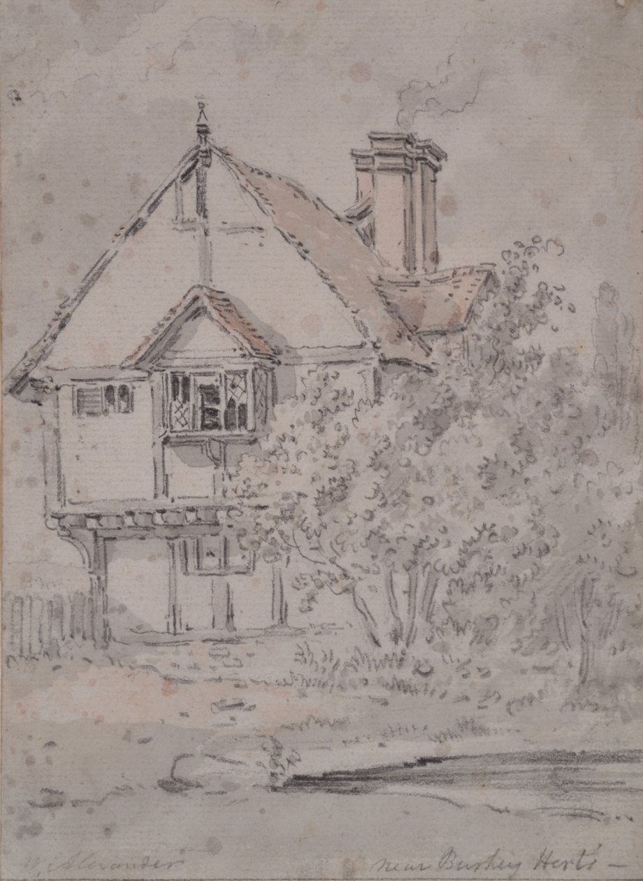 I nærheden af Bushey, Hertfordshire af William Alexander