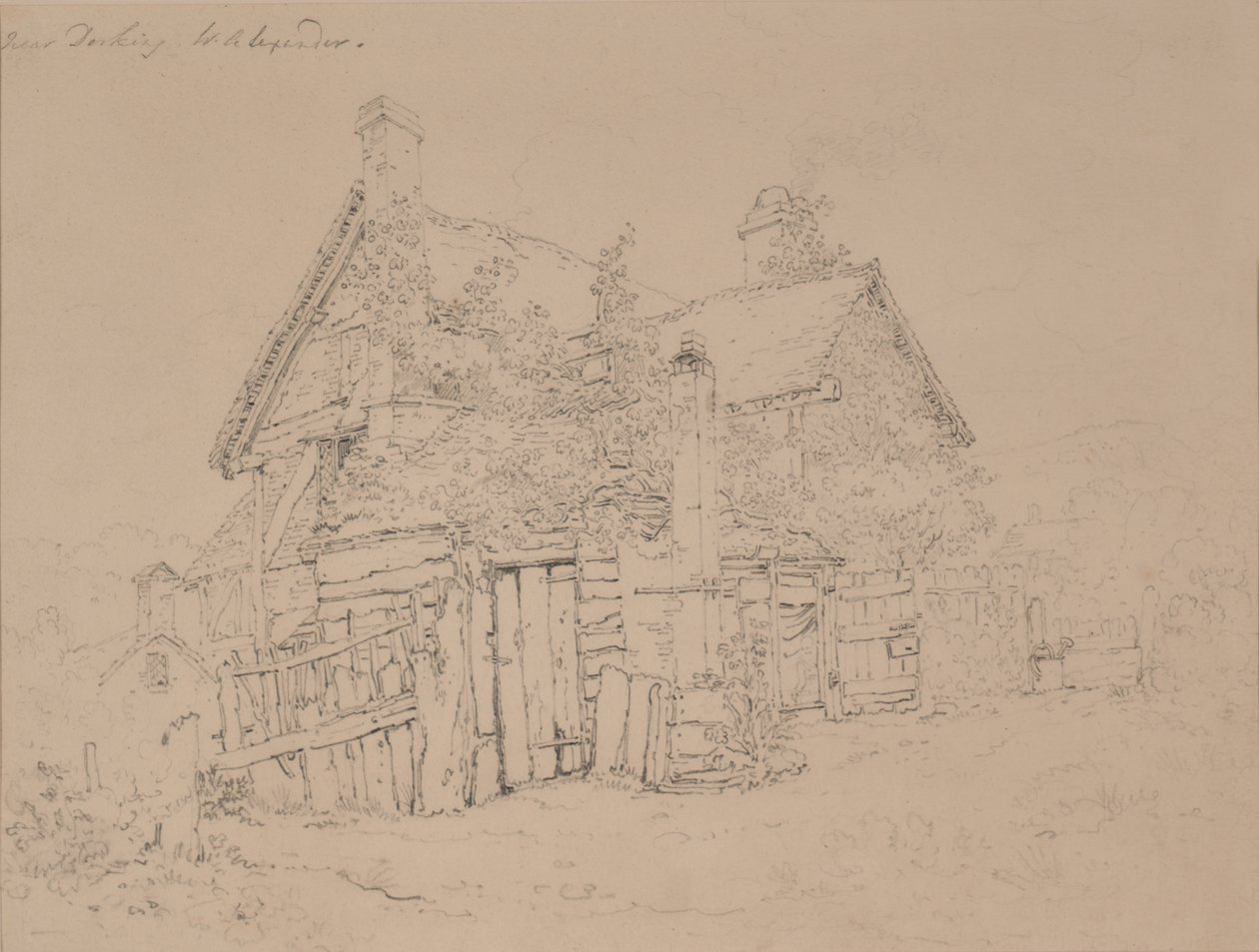 I nærheden af Dorking af William Alexander