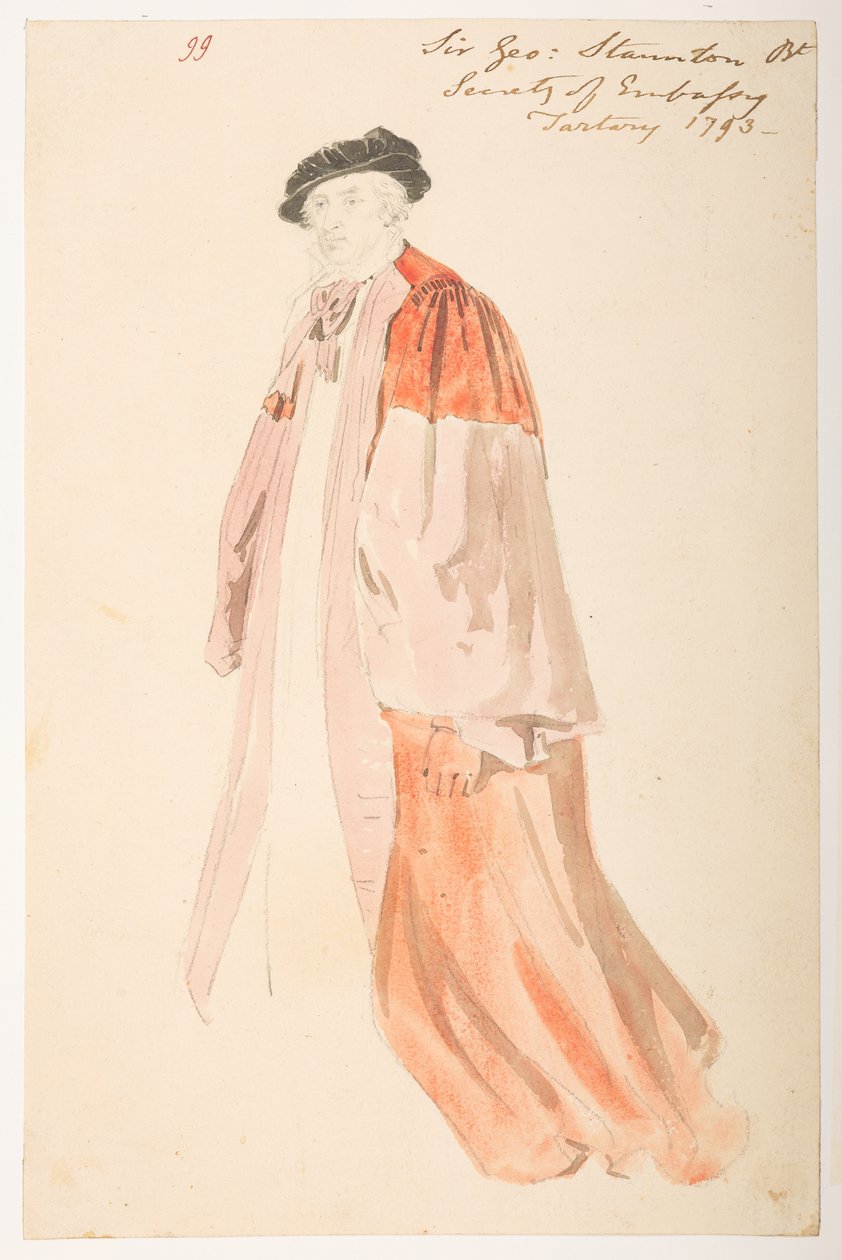 WD 959 sektion 1 f.99, Sir George Staunton af William Alexander