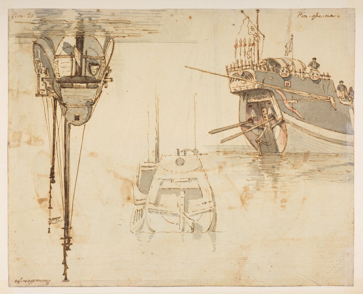 f.58 145v Boat.’ River Lim-po. 20. nov.