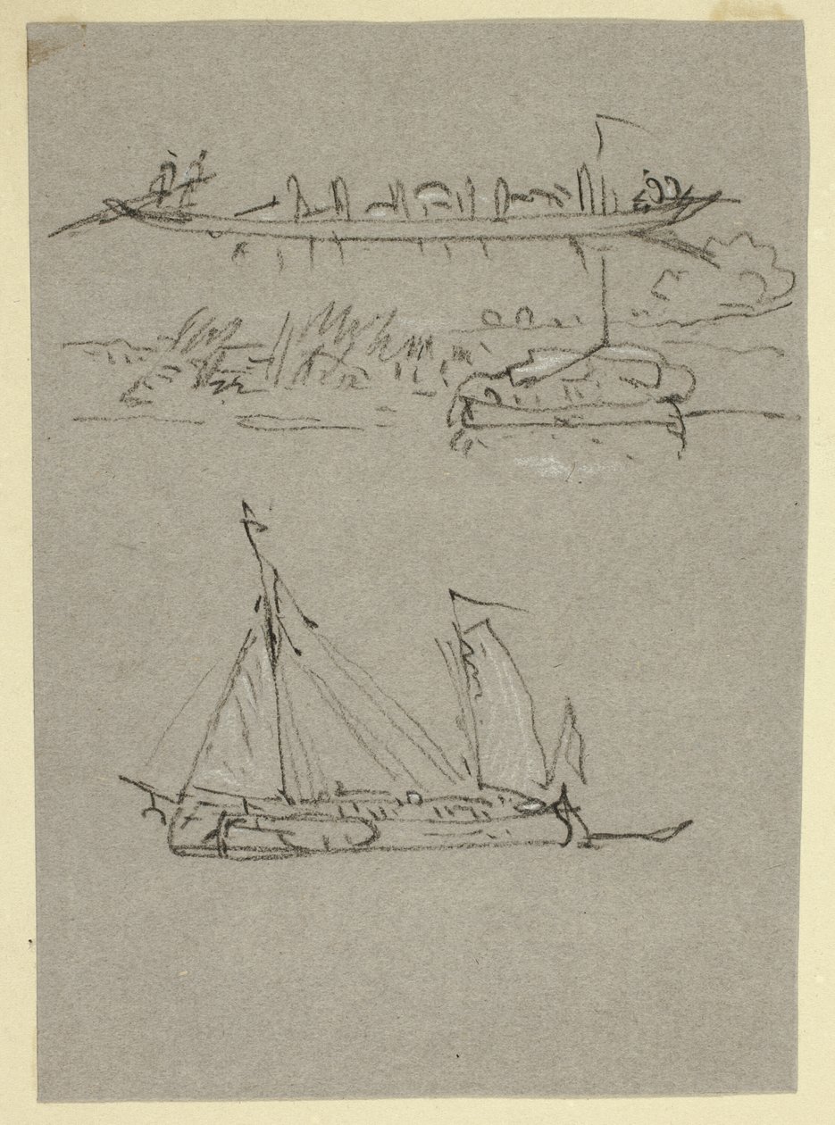 Flodscener af William Alfred Delamotte