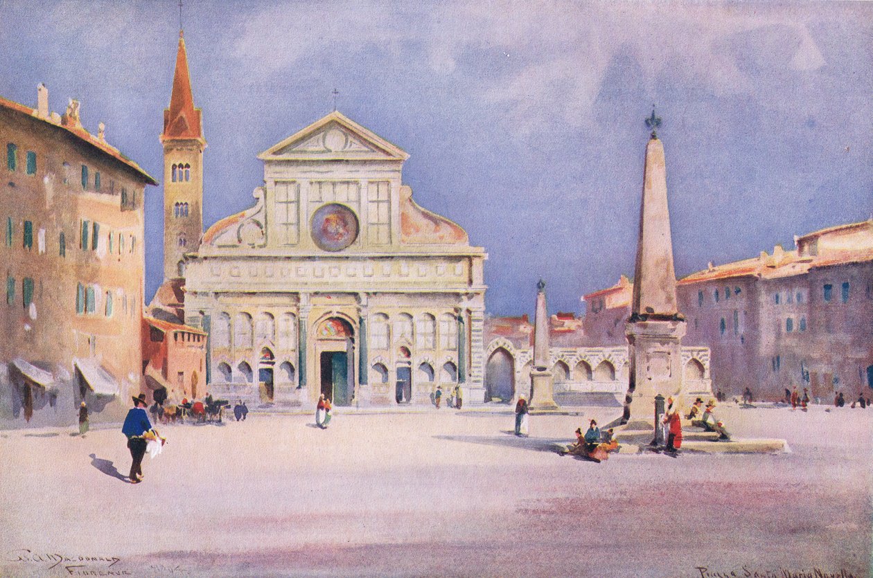 Piazza S. Maria Novella, Firenze, fra Hutchinson