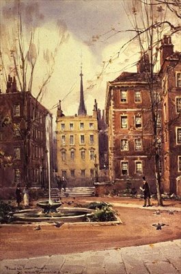 Fountain Court, Temple af William Allister Macdonald