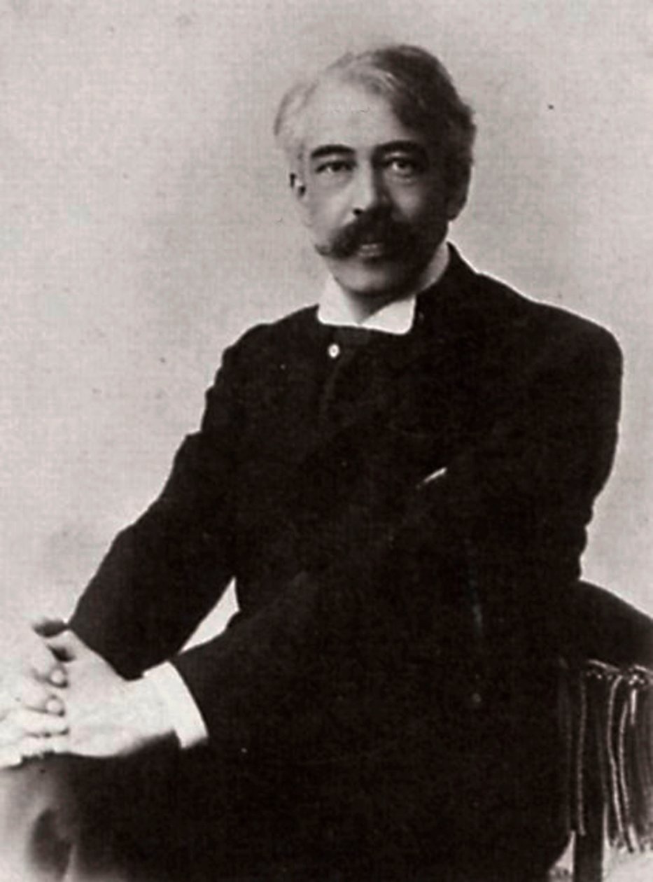 Konstantin Stanislavsky, russisk skuespiller og teaterinstruktør, c1890-c1900. af William Andreevich Carrick