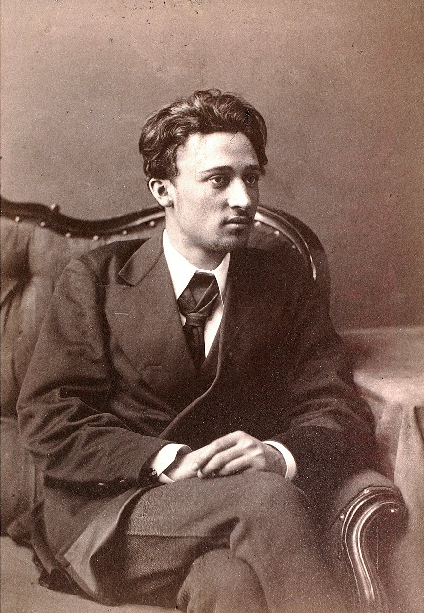 Vsevolod Garshin, russisk forfatter, slutningen af 1870