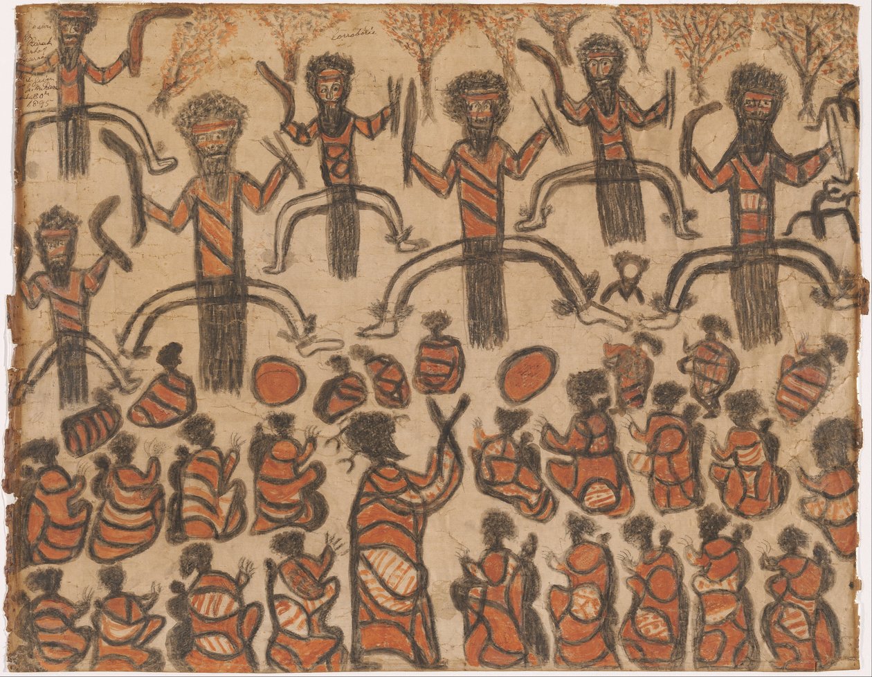 Wurundjeri -mennesker - Corroboree af William Barak
