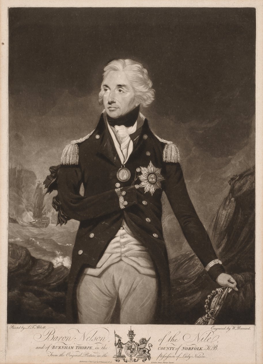 Horatio Nelson af William Barnard
