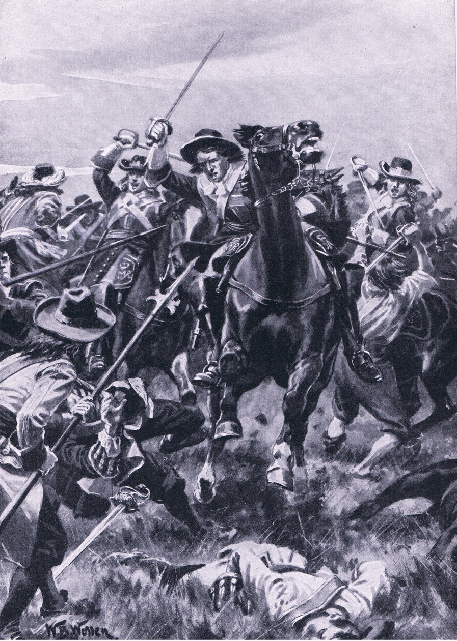 Slaget ved Aughrim af William Barnes Wollen