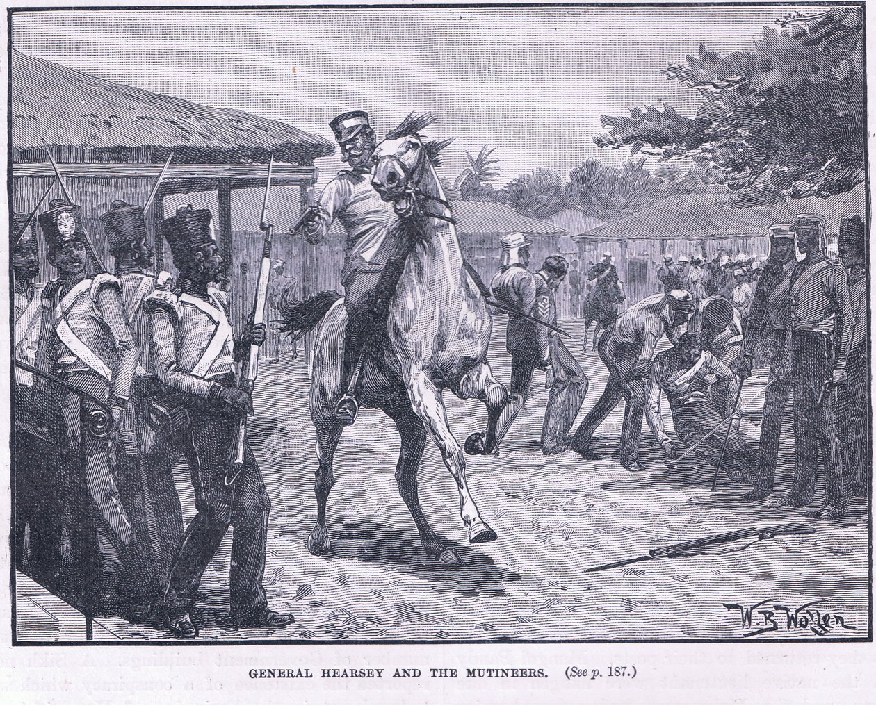General Hearsay og mytteristerne 1857 AD af William Barnes Wollen