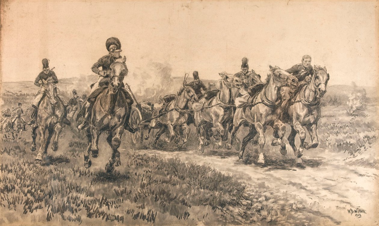 Norman Ramsay ved Fuentes dOnores af William Barnes Wollen
