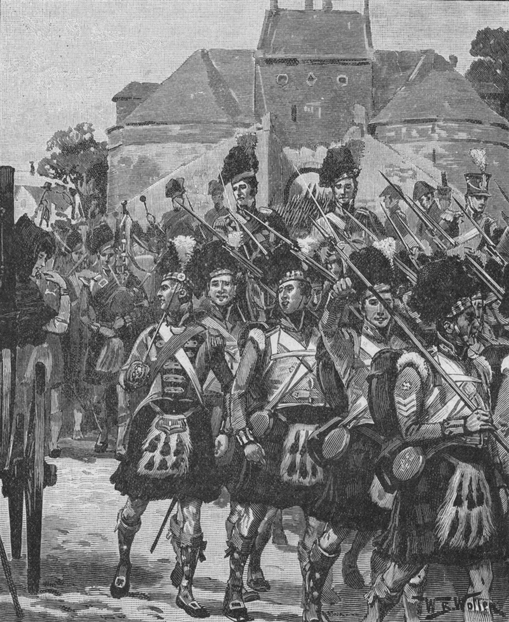 Pictons Division Off To The Front, 1902 af William Barnes Wollen