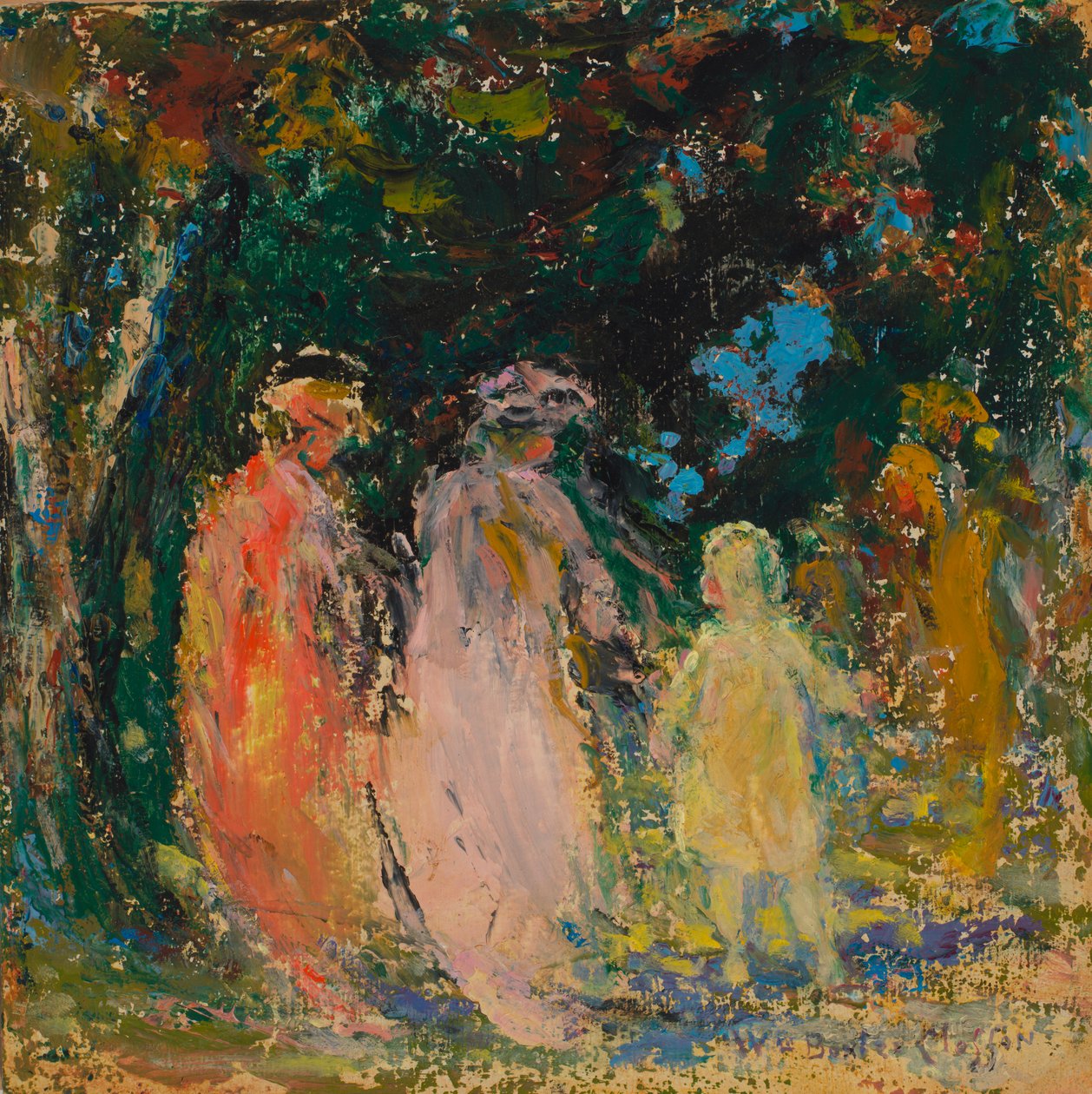 The Woodland Way, slutningen af det 19.-begyndelsen af det 20. århundrede. af William Baxter Palmer Closson