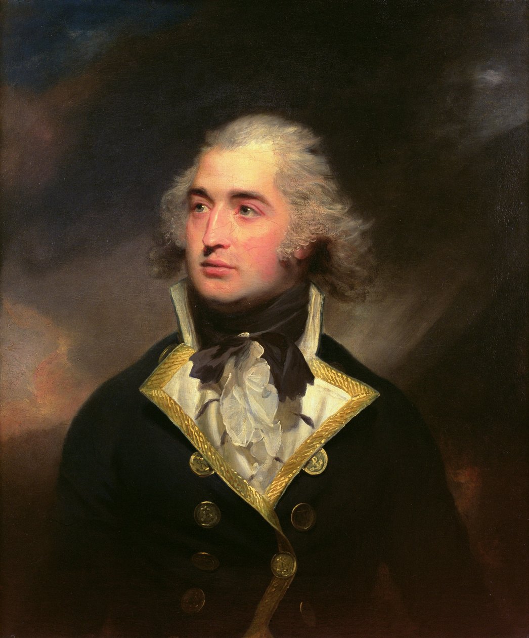 Kaptajn Augustus Montgomery, R.N. af William Beechey