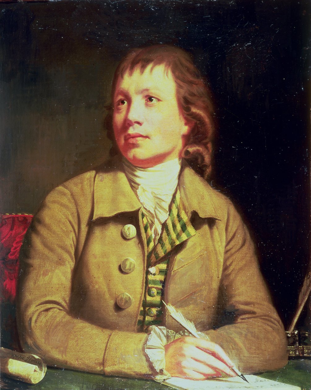Halv-længde portræt af en herre af William Beechey