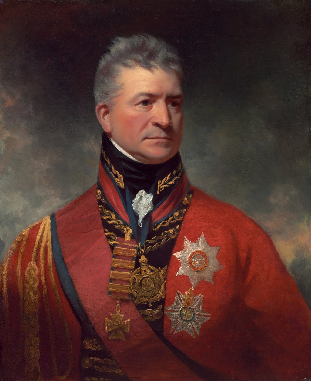 Generalløjtnant Sir Thomas Picton af William Beechey