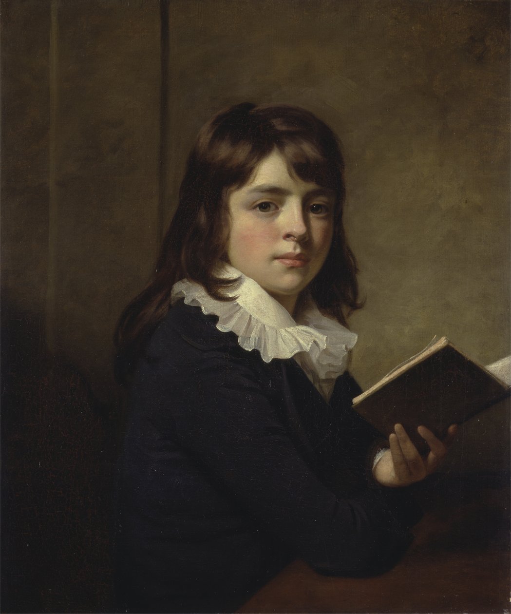 Portræt af en dreng, ca. 1790 (olie på lærred) af William Beechey