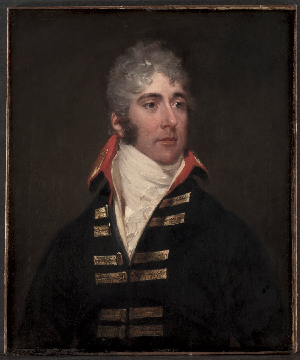 Portræt af en mand, ca. 1800 (olie på lærred) af William Beechey