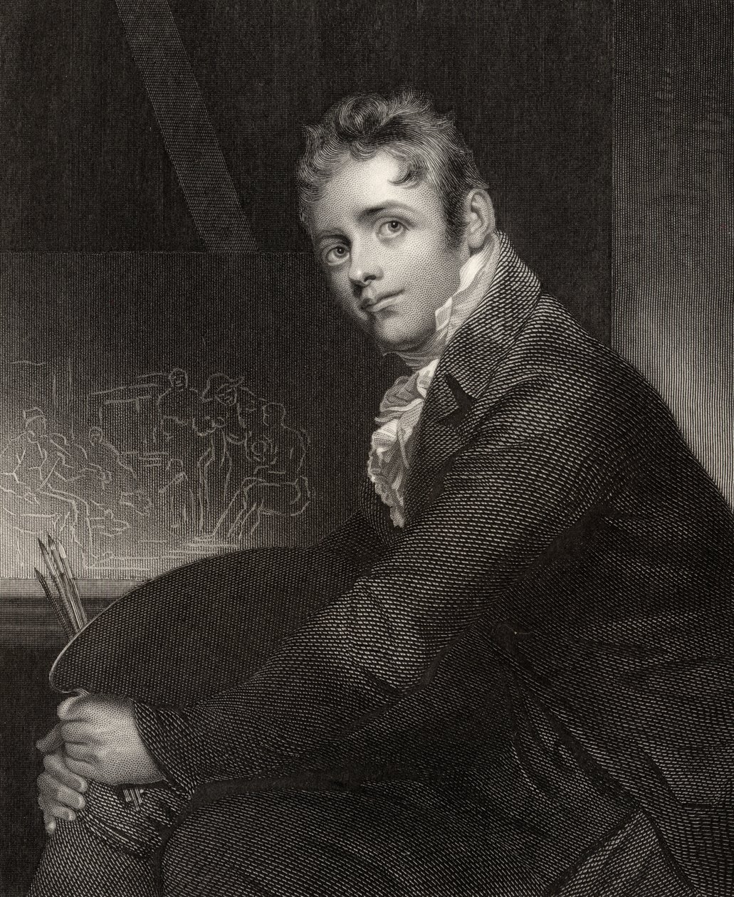 Sir David Wilkie, graveret af H. Robinson, fra 