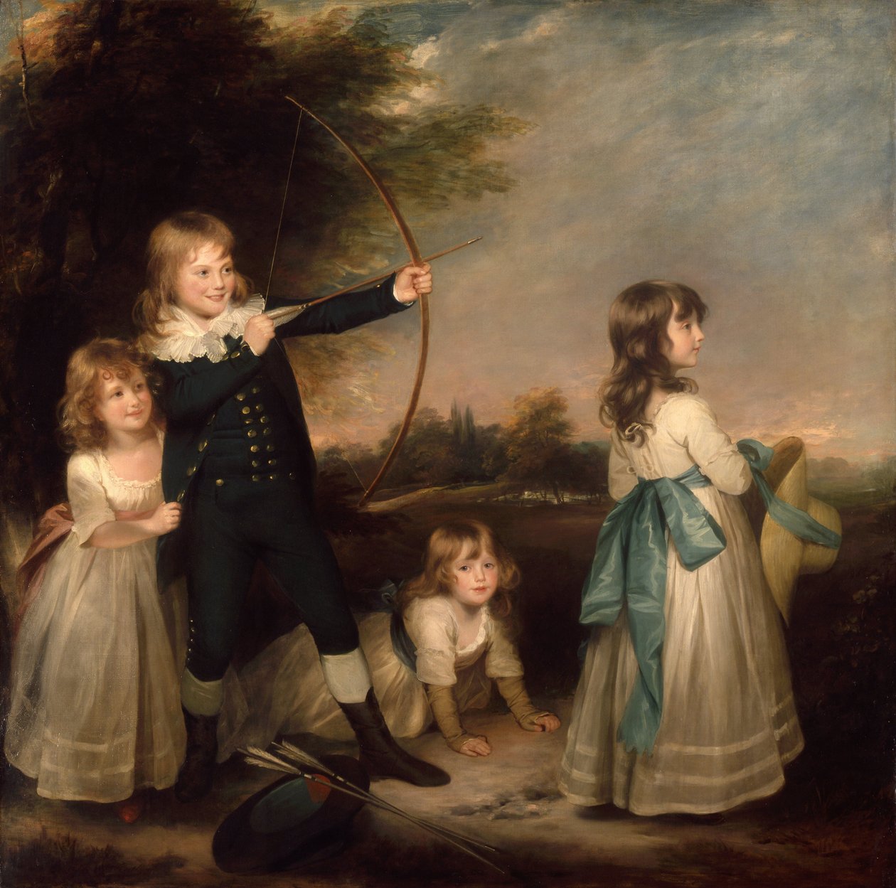 Oddie-børnene af William Beechey