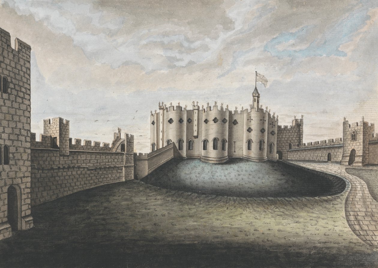 Alnwick Keep af William Beilby