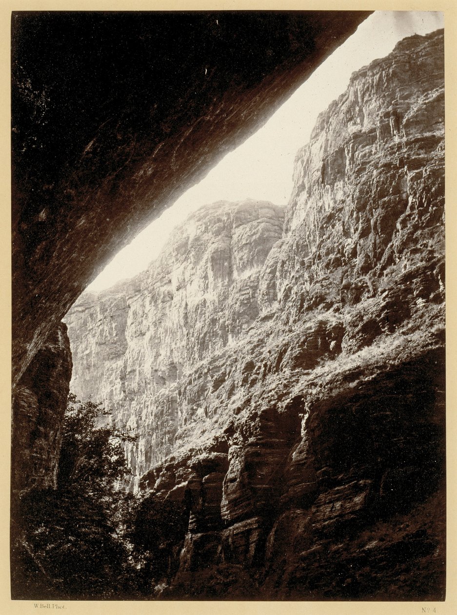 Cañon i Kanab Wash, Colorado-floden, set mod syd af William Bell