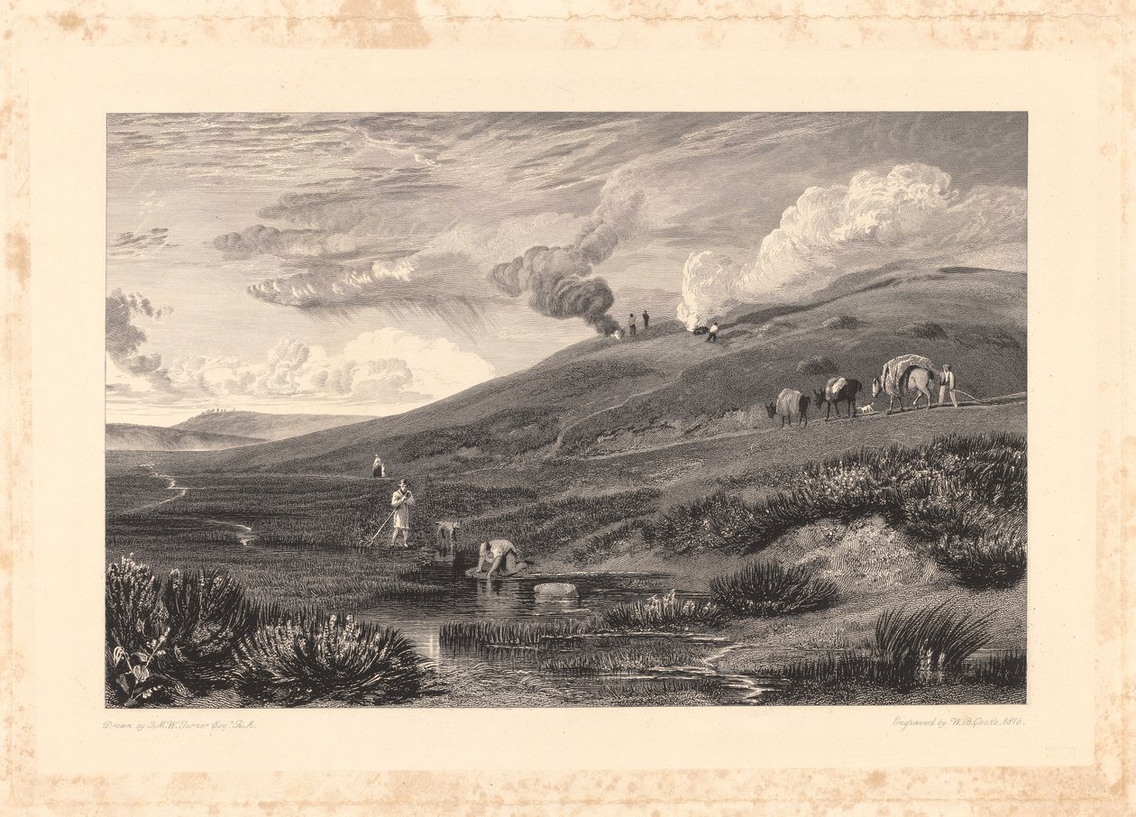 Dartmoor; Kilden til Tamar og Torridge af William Bernard Cooke