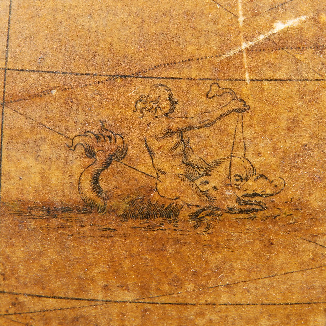 Tidlig engelsk jordklode, ca. 1673 af William Berry